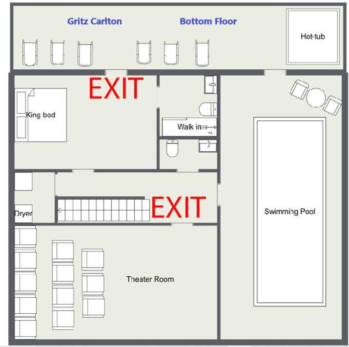 Gritz Carlton, Private Pool, Theater Rm, 1089 Of Free Tickets Each Paid Day, Dollywood And More Sevierville Eksteriør bilde